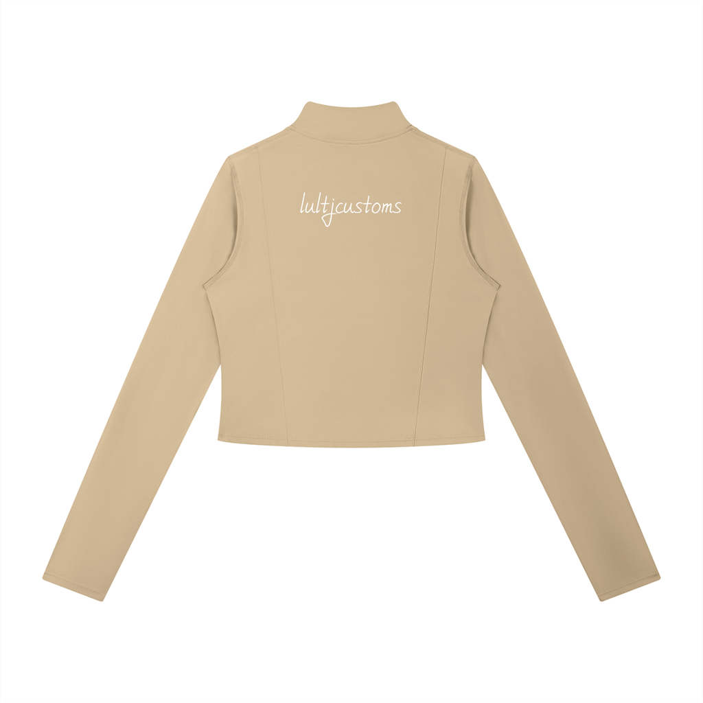 lultjcustoms Women’s Cropped Full-Zip Jacket