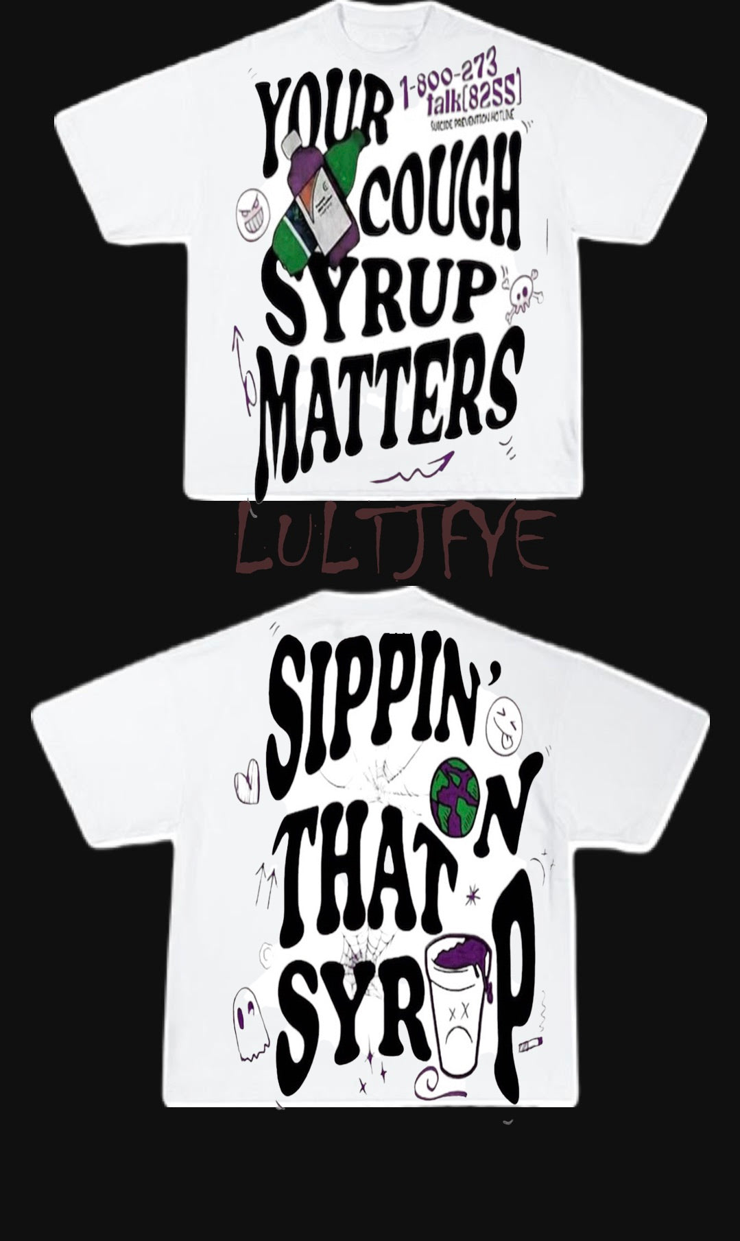 Cough Syrup Graphic Tee