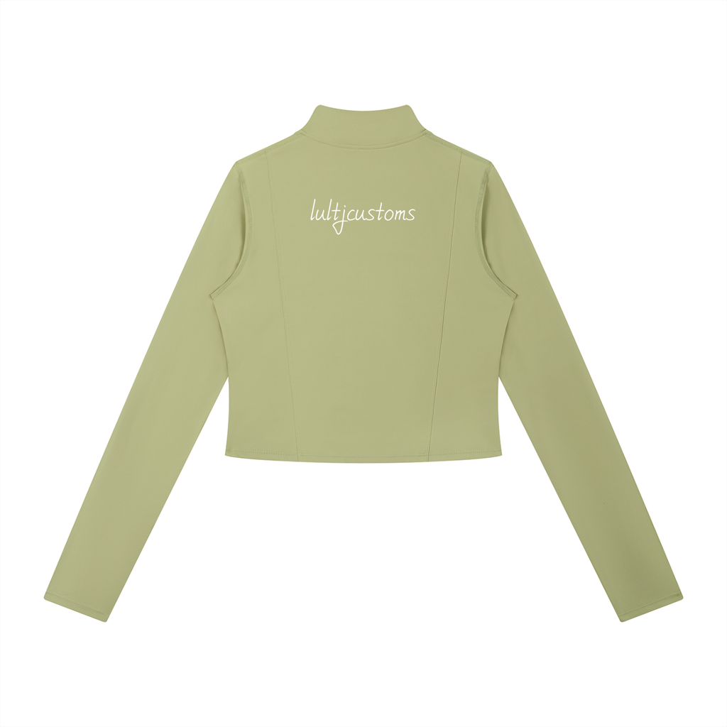 lultjcustoms Women’s Cropped Full-Zip Jacket