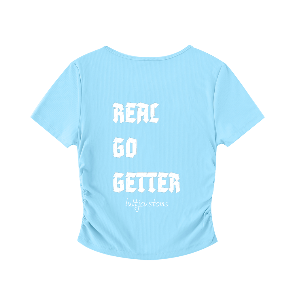 Real Go Getter Fitted CropTop Tee WOMEN