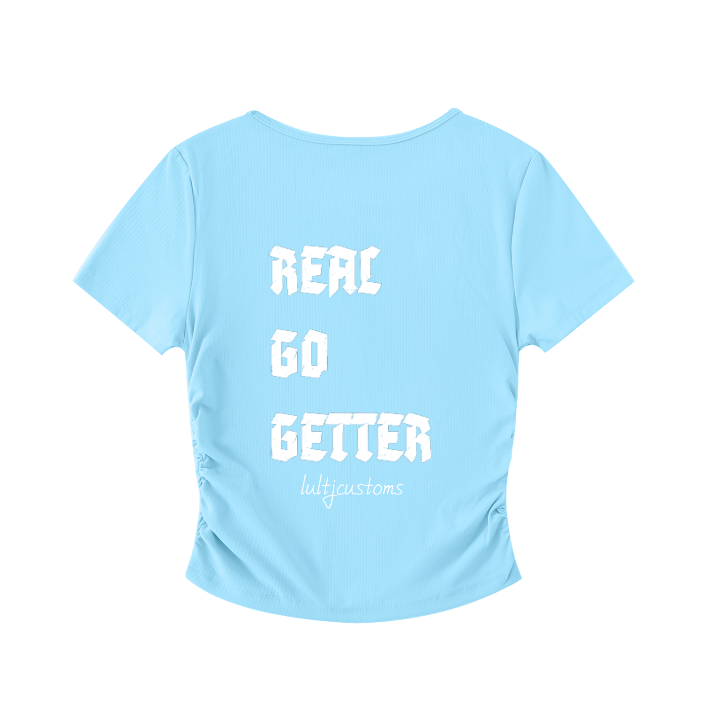 Real Go Getter Fitted CropTop Tee WOMEN