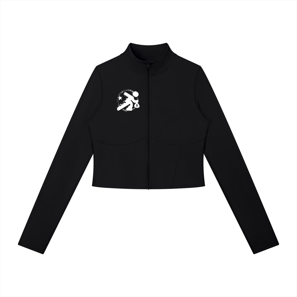 lultjcustoms Women’s Cropped Full-Zip Jacket