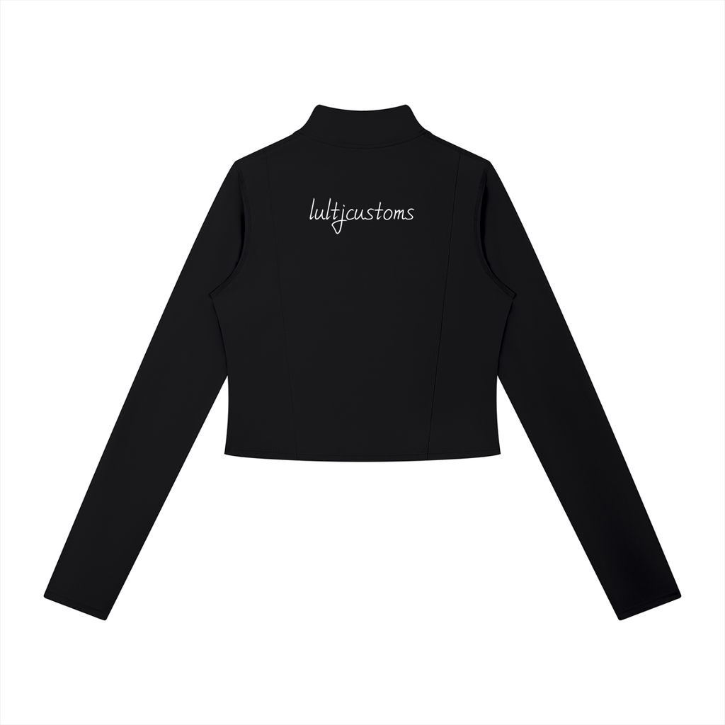 lultjcustoms Women’s Cropped Full-Zip Jacket