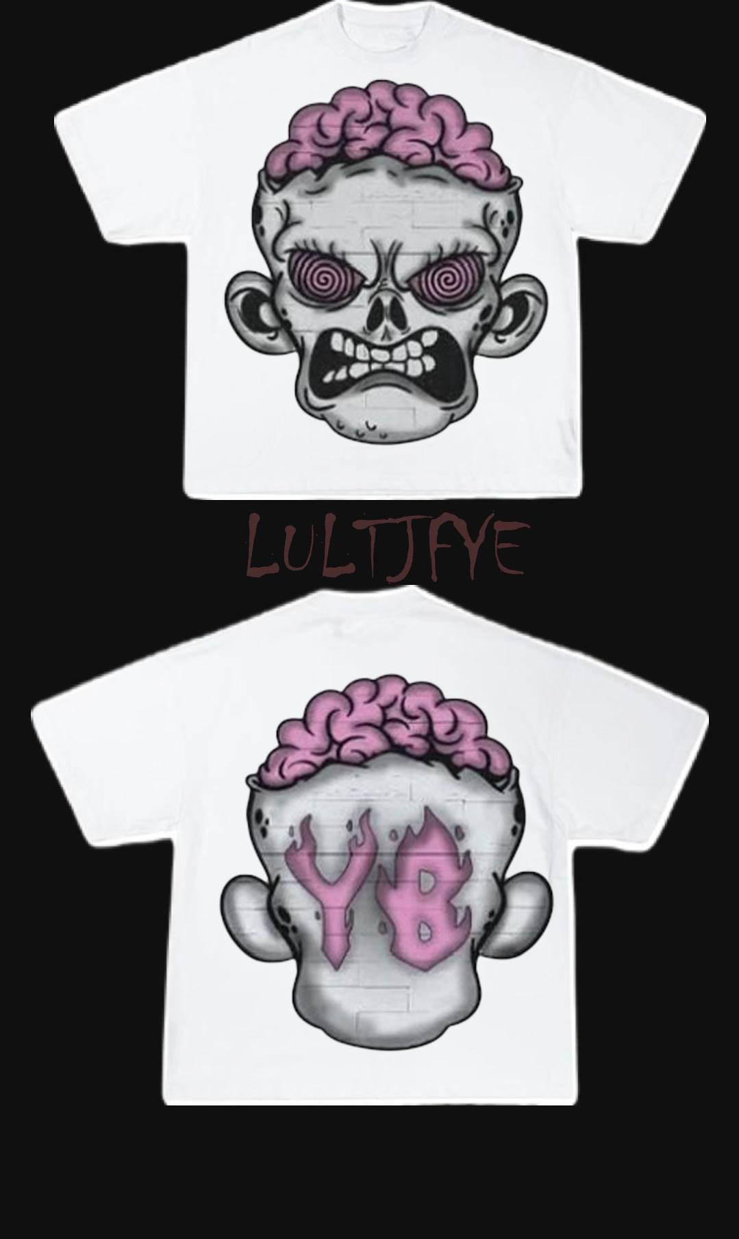 Pink Zombie Graphic Tee