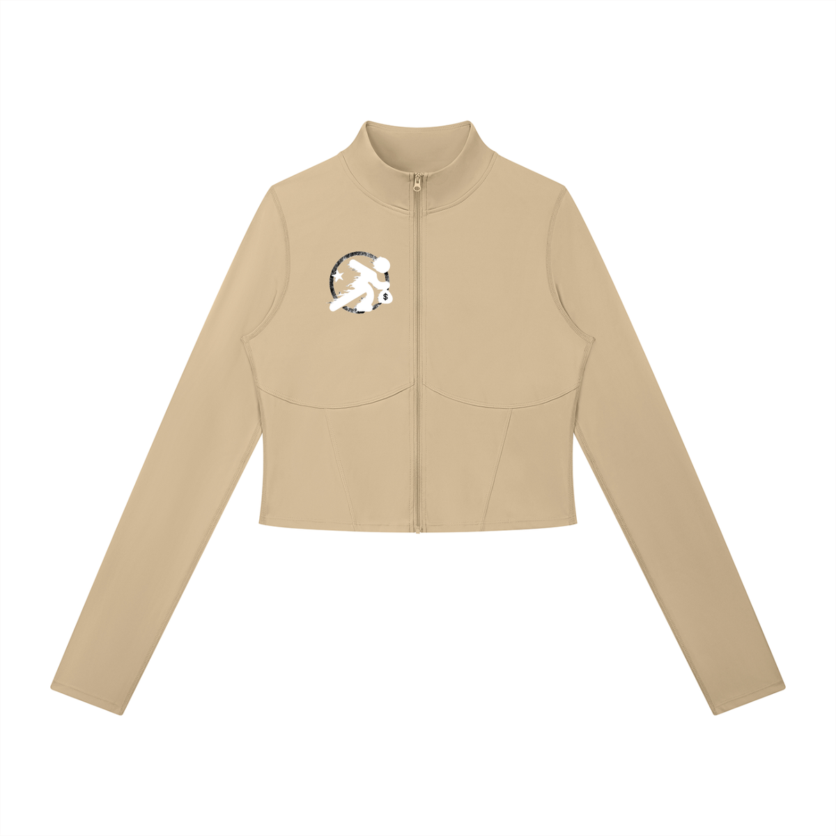 lultjcustoms Women’s Cropped Full-Zip Jacket