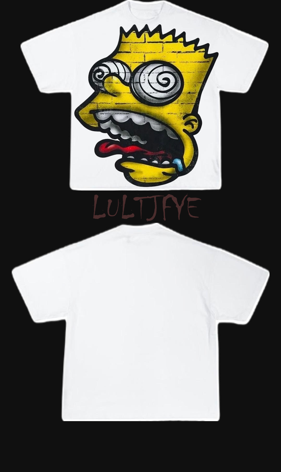 Yellow BART  graphic Tee