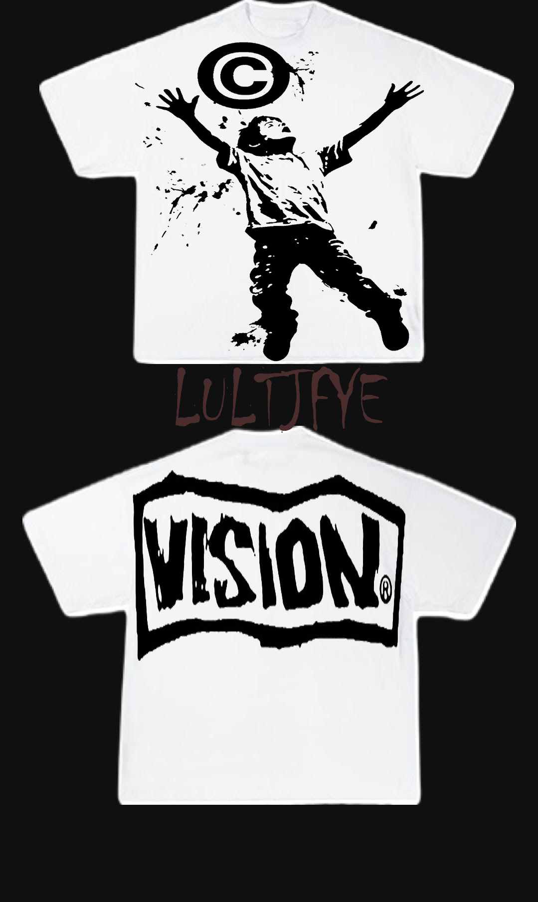 Vision graphic tee