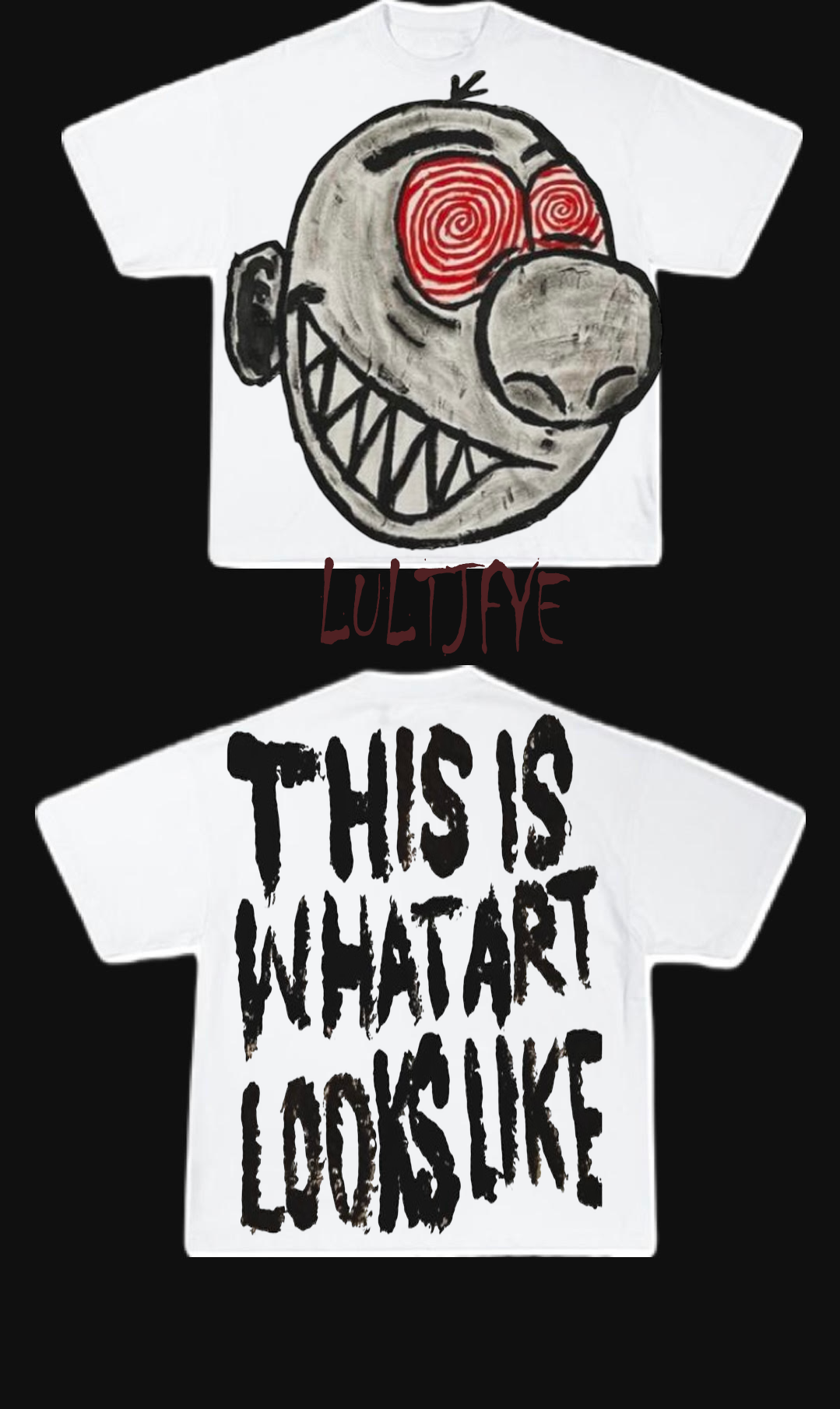 This is what are looks like graphic tee