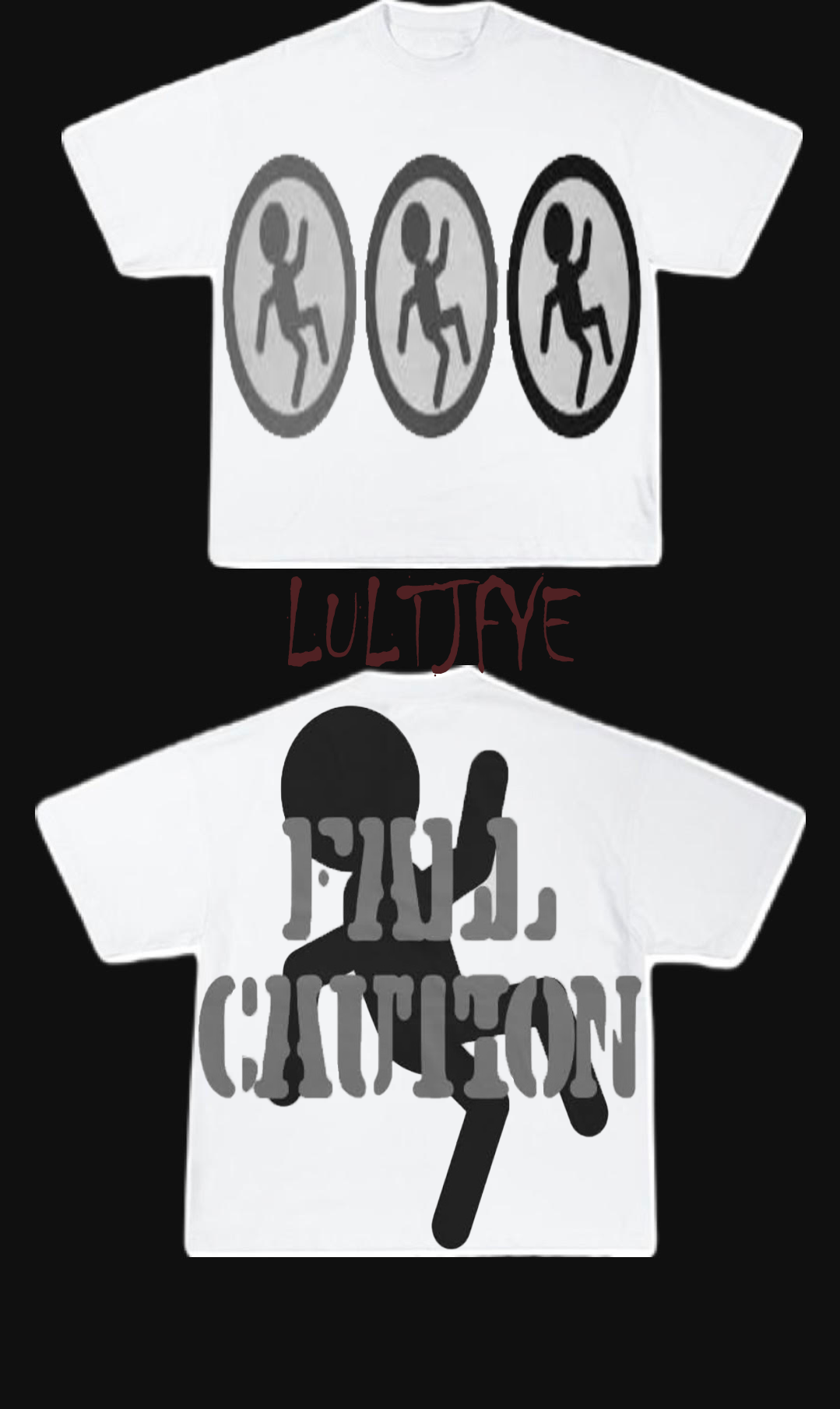 Fall Caution Graphic Tee