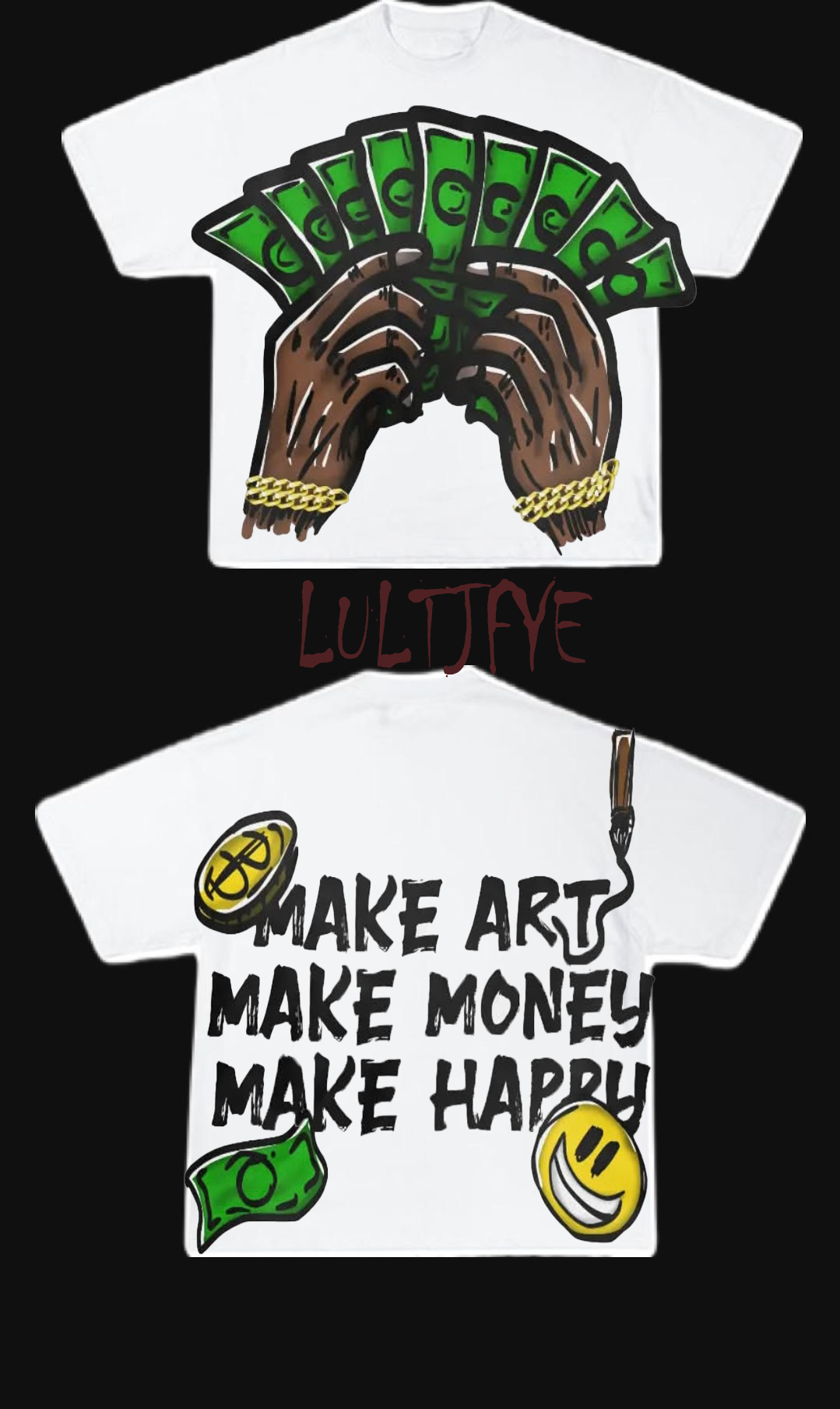Make Art Graphic Tee