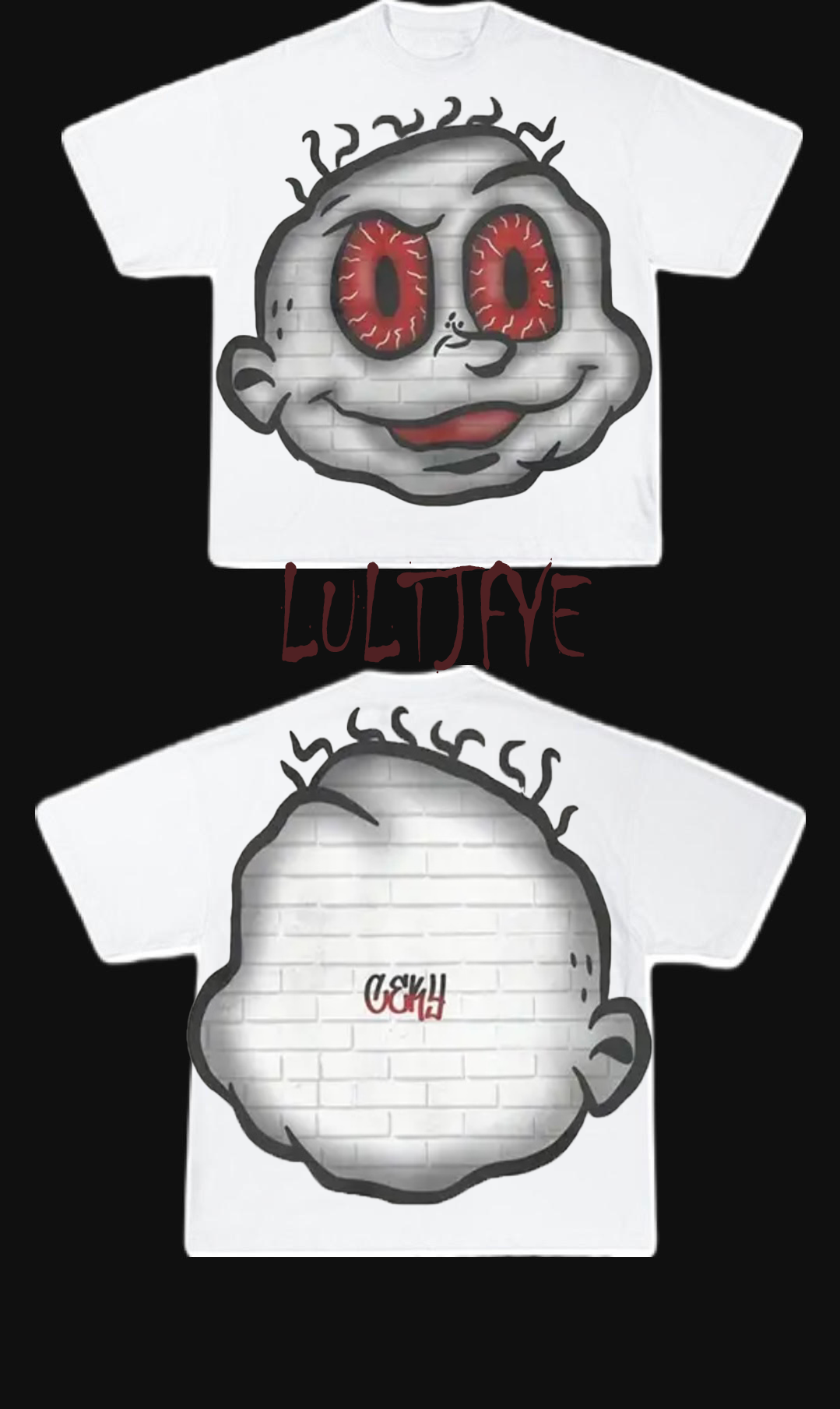 Red Eyed Rugrats Graphic Tee