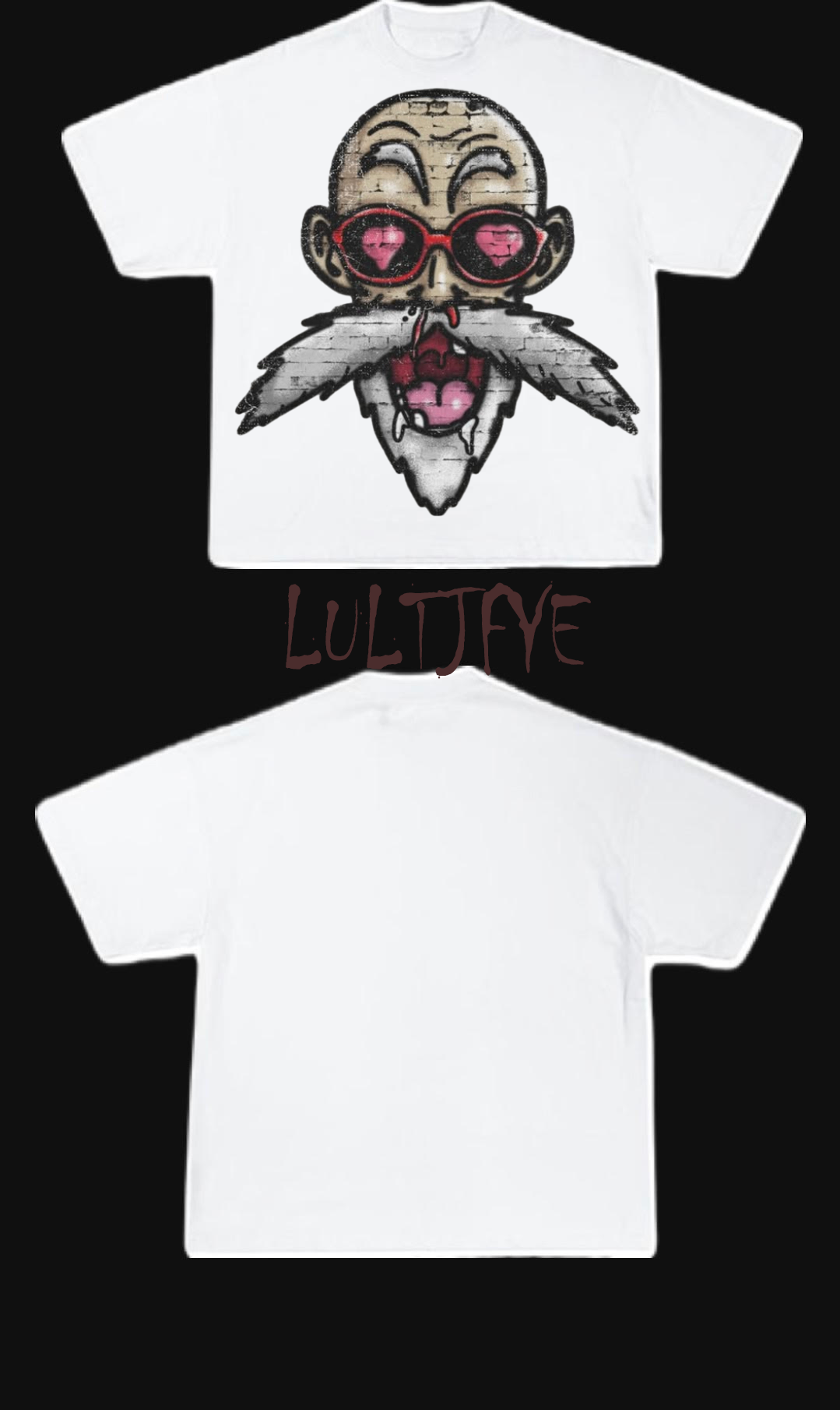 Old man bloody nose  graphic Tee