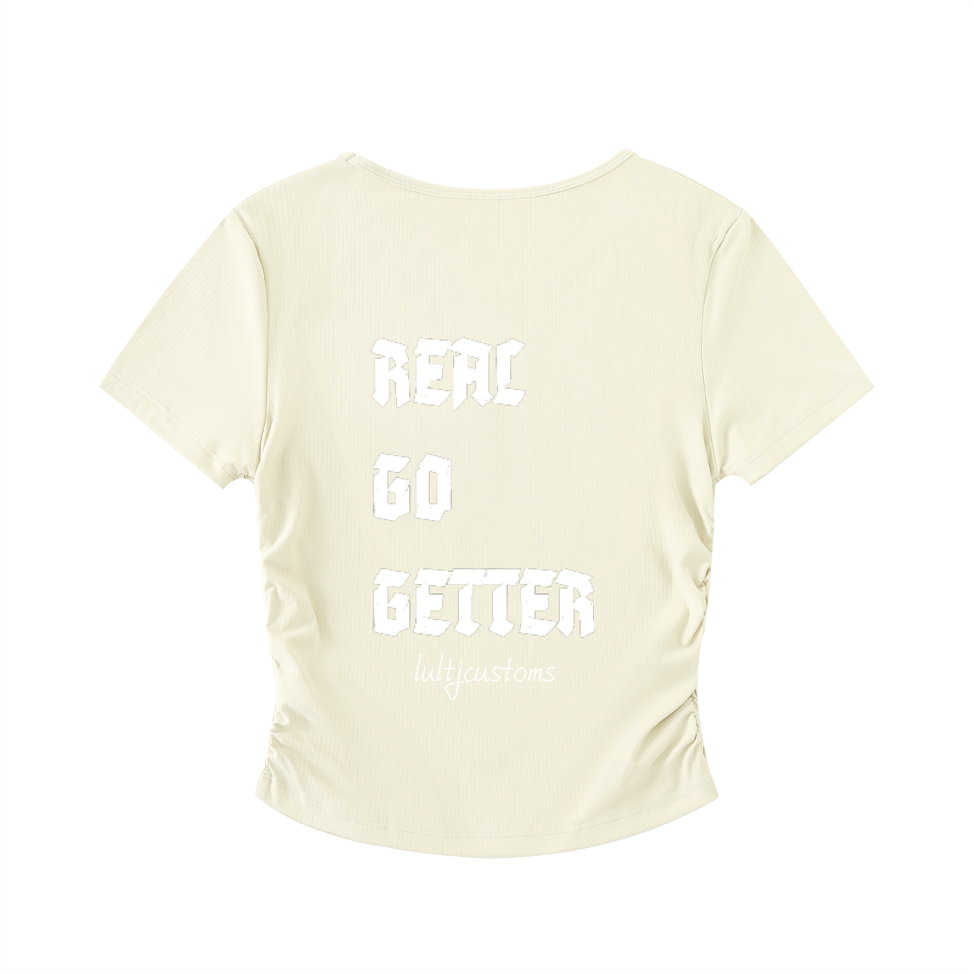 Real Go Getter Fitted CropTop Tee WOMEN