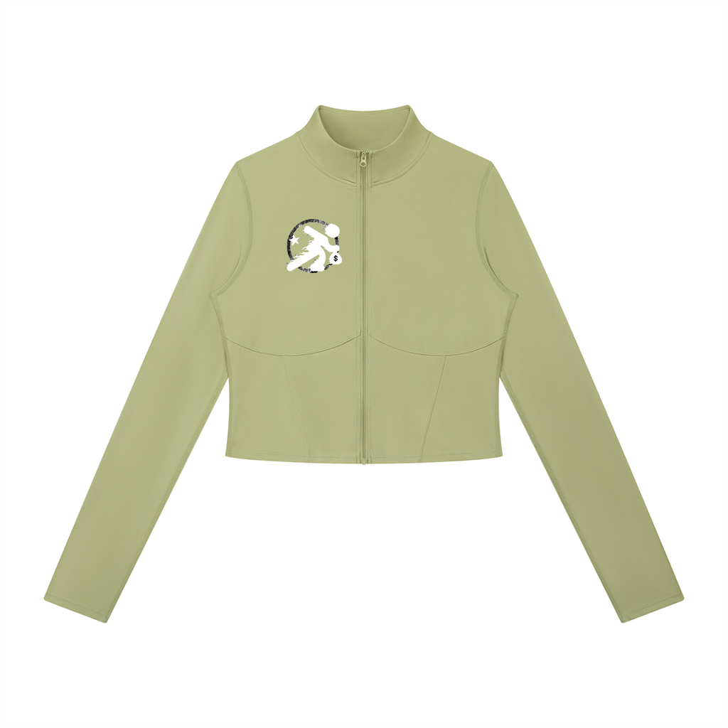 lultjcustoms Women’s Cropped Full-Zip Jacket