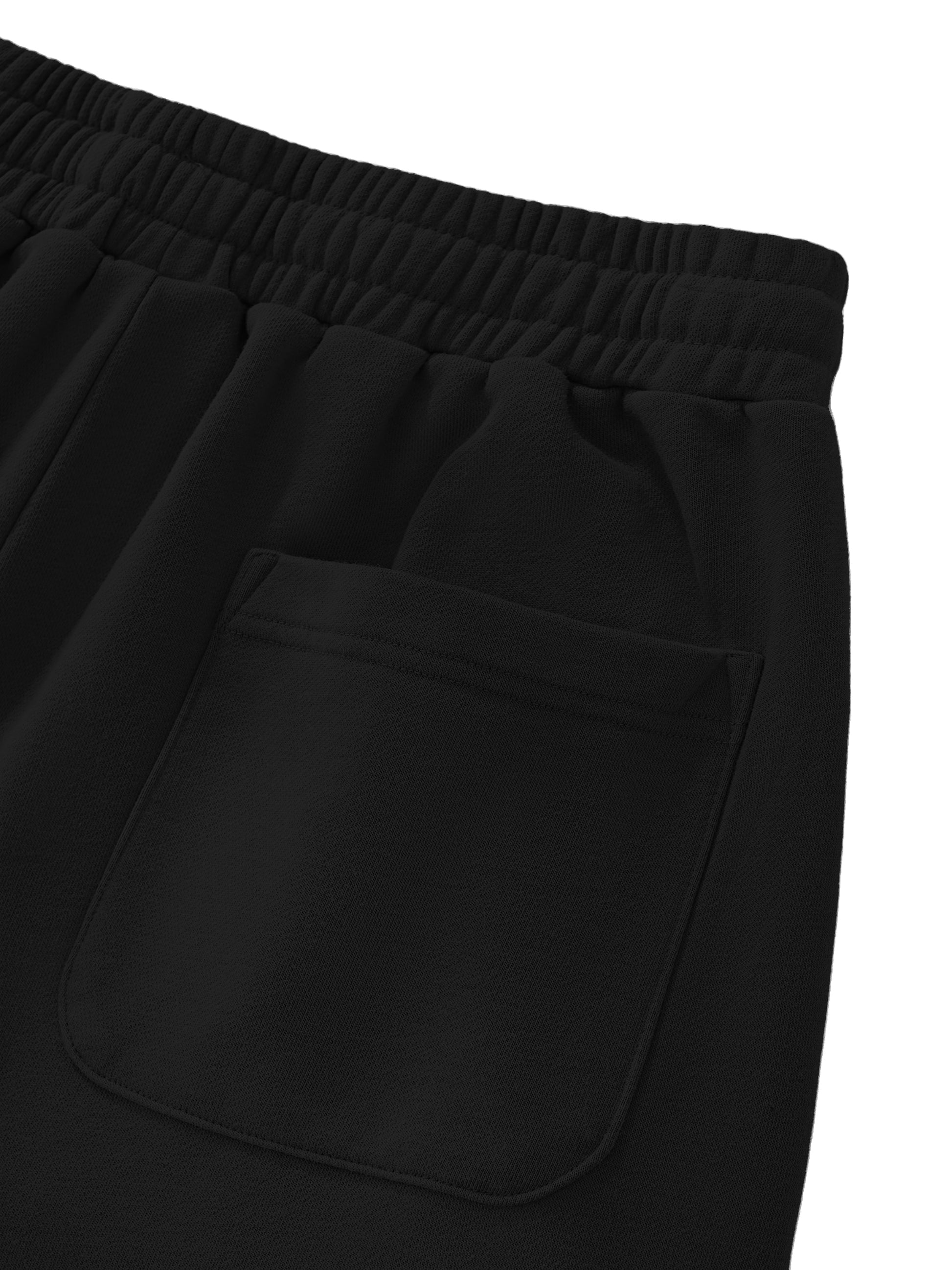 Lultjcustoms(white logo) Sun Fade Raw Edge Cotton Shorts Multicolor